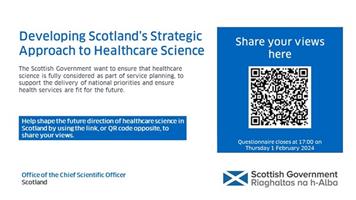 Developing a Strategic approach to Healthcare Science in Scotland