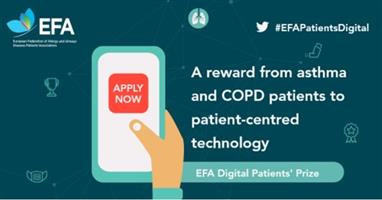  EFA Patients launch European Prize for asthma and COPD digital health technologies